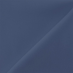 Polycotton-Köper Blau-9162